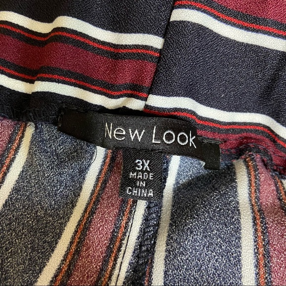 New Look - Stripe Pants Sz 3X (New with tags) - Picture 3 of 4